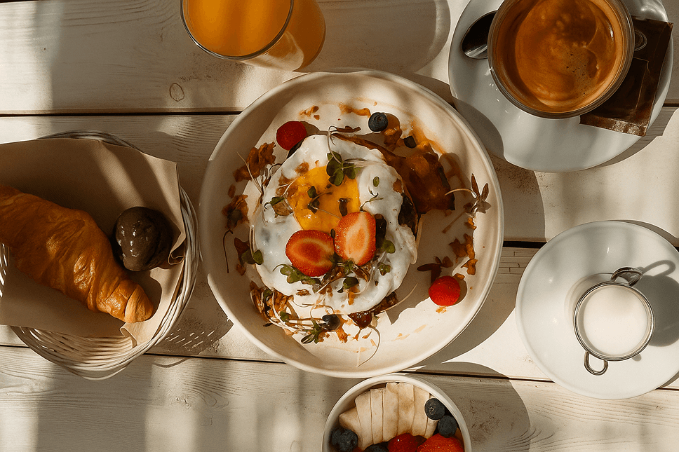 Yoga Brunch at APF Cafe — yoga and delicious food